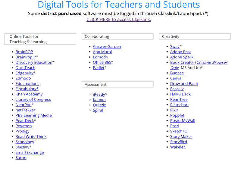 Digital Tools